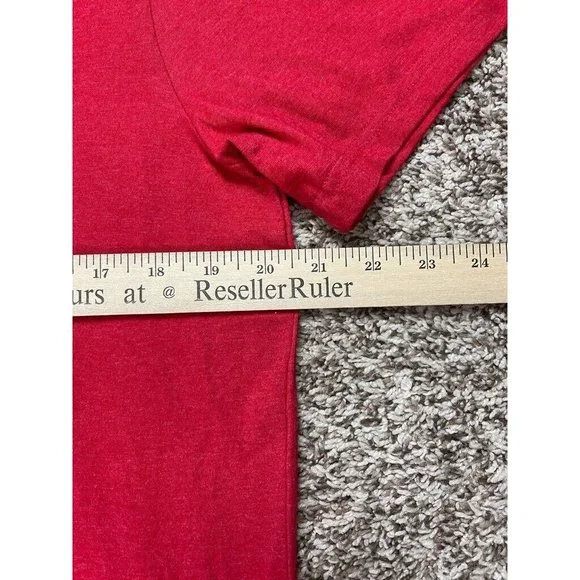 Buffalo David Bitton Vintage Collection Mens Graphic T-Shirt Red Stretch L New - Picture 4 of 11